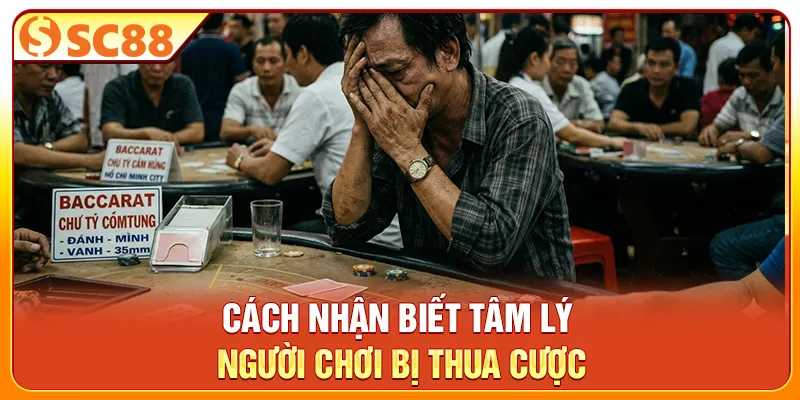 Cách nhận biết tâm lý người chơi bị thua cược